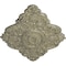 Ekena Millwork Ashford Ceiling Medallion, Hand-Painted Castle Stone Crackle, 42 3/4"W x 28 7/8"H x 1"P CM42X28ASCSC - alternate 3